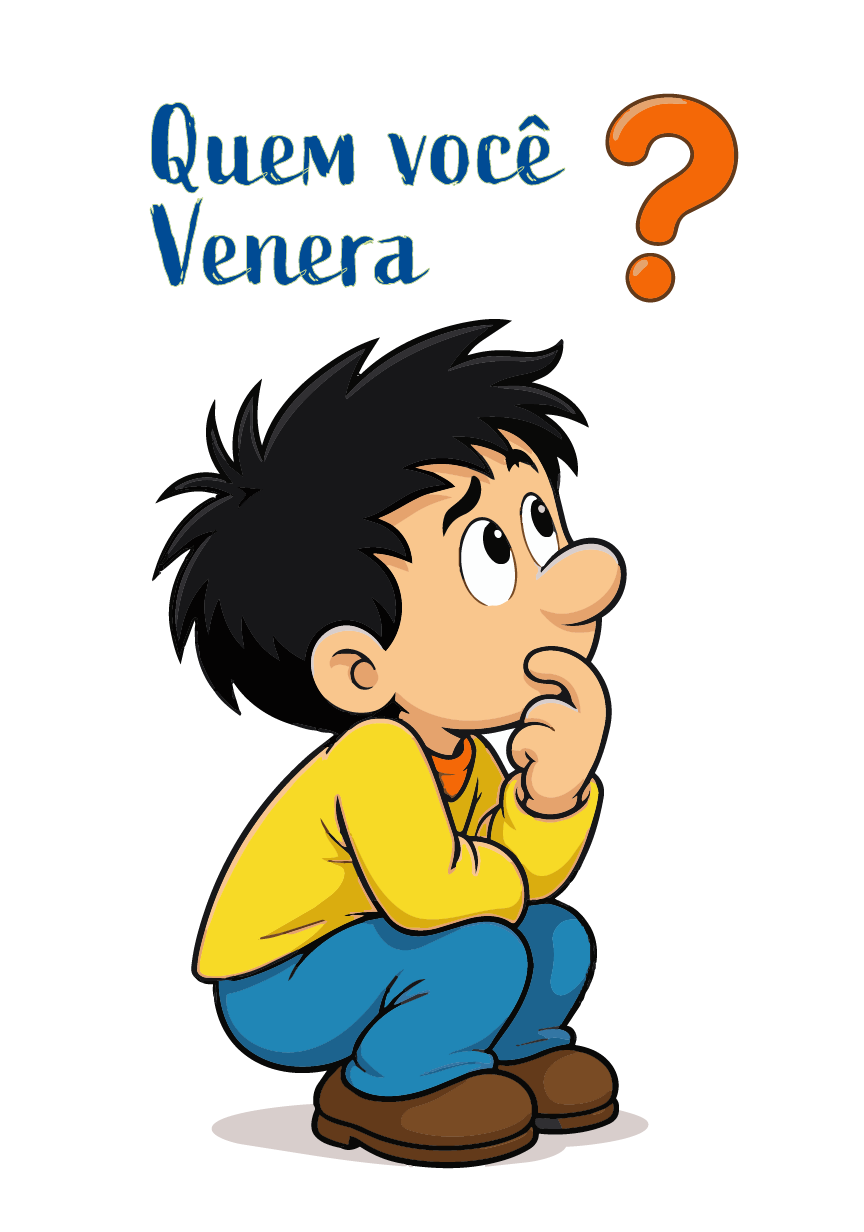 Frente do card Quem voce venera